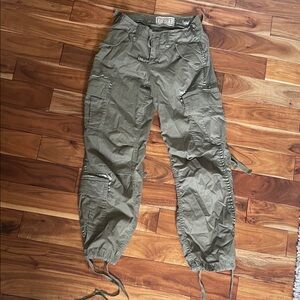 Abercrombie & Fitch Olive Green Cargo Pants